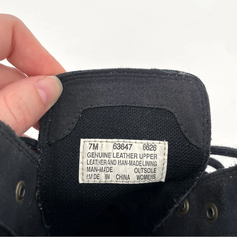 Timberland Black Lace Up Boots - Picture 5 of 8